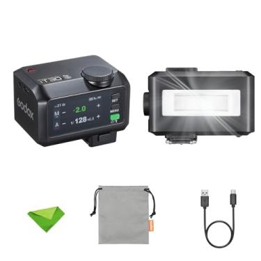 Imagem de Godox iT30Pro S iT30Pro-S TTL Flash para Câmera Sony, Tempo de Reciclagem GN15 de 1,5 s, Flash de Potência Máxima de 560, 1/8000 HSS, Sem Fio 2.4G, Speedlight com Tela Sensível ao Toque (Preto)