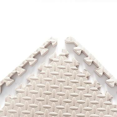 Imagem de K ERATISNIK Tapetes De Espuma Interligados Com 9 Peças, 1 Polegada Espessura, Para Academia Em Casa, Fitness, Proteção Superfície Exercícios, Acolchoamento Eva Borda, Equipamento Treino (1 Polegada,