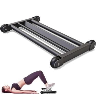Imagem de SELEWARE Glute Ham Glider - Máquina De Abdominais Multifuncional Alta Resistência Com Rodas Suaves Para Flexão Isquiotibiais, Exercícios E Pernas, Treino Corpo Inteiro Em Academias Residenciais Come