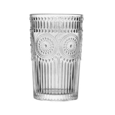 Imagem de Conjunto 6 Copos Altos De Vidro Mandala 380Ml - Wolff