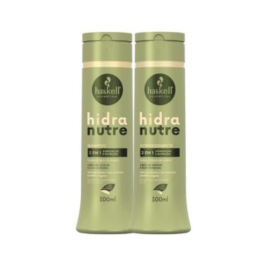 Imagem de Kit Shampoo E Condicionador Hidratação E Nutrição Hidranutre Haskell 300ml