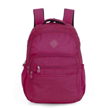 Imagem de Mochila Escolar College Juvenil Reforçado Oficial Adv Luxcel, Ameixa -