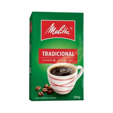 Imagem de Café Torrado e Moído a Vácuo Melitta Tradicional 500g