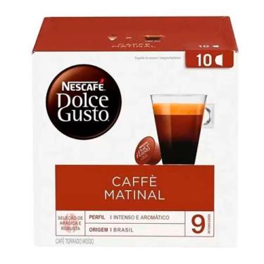 Imagem de Café em Cápsulas Dolce Gusto Caffè Matinal 10 cápsulas - Dolce Gusto N