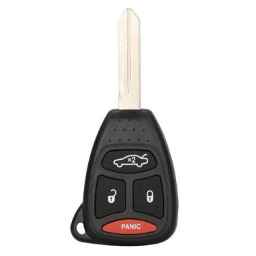 Imagem de Chave Carcaça Oca 3+1 Botões Chrysler Jeep Dodge - Marca