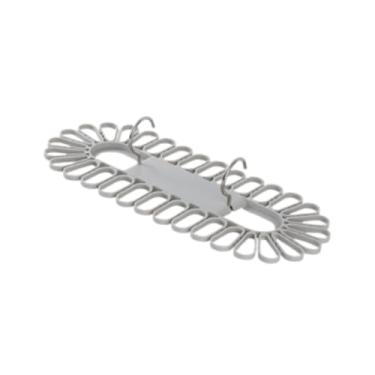 Imagem de Fenteer Cabide para meias de secagem rápida, multifuncional, dobrável, antiderrapante, acessórios para varal, cabide para roupas íntimas e luvas