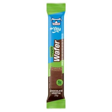 Imagem de Veggie wafer sabor chocolate vegetal 25g +mu - MAISMU