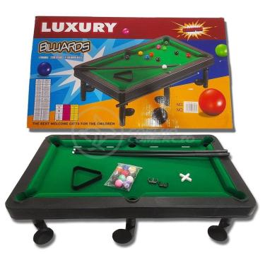 Imagem de Mesa De Sinuca Luxury Billards Champion 54x30 Bilhar Infantil 11 Bolas Coloridas E Numeradas - Grande