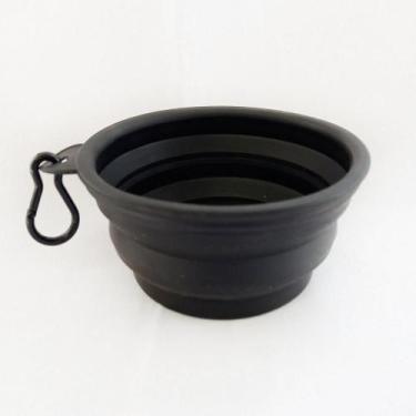 Imagem de Comedouro Bebedouro Retrátil Pet Água Ração Cães Gato PET004 - Pet Toy