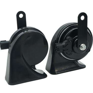 Imagem de NEOGET Kit de buzina de carro para Hyundai/Kia buzina automotiva à prova d'água alta de 12 V, decibel de tom duplo alto baixo 126, substituição para Hyundai/Kia
