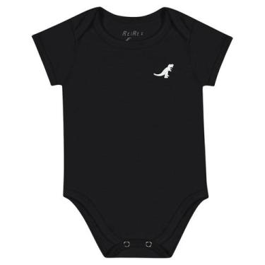 Imagem de Body Manga Curta ReiRex, M, Preto