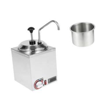 Imagem de IEUDNS Distribuidor de Queijo, Aquecedor de Molho de Grande Capacidade para Manteiga, Queijo Nacho, Cozinha