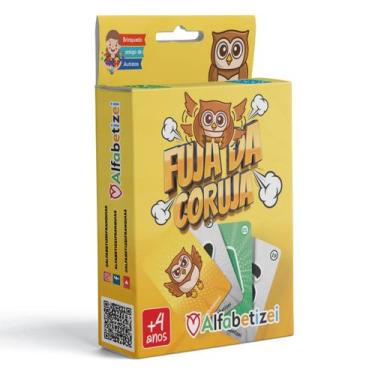 Imagem de Jogo Cartas Infantil Fuja da Coruja Autismo Tdah Alfabetizei
