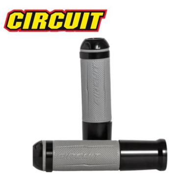 Imagem de Manopla Universal Circuit Silverstone Preta e Cinza