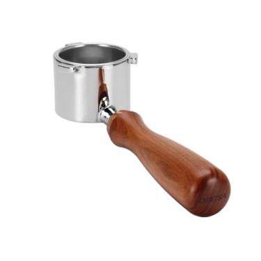 Imagem de DIBTSA Filtro de porta sem fundo de 51 mm compatível com La Specialista EC9335M EC9335BK EC9335R, aço inoxidável 304 3 orelhas, filtro de café expresso incluído, cesta de filtro de café, cabo de