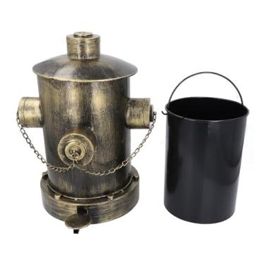 Imagem de Lixo de lixo de hidrante lata de lixo criativo com caixas de lixo de pedal interno para balde para restaurante de bar doméstico