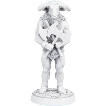Imagem de Estátua Minotauro Mitologia Grega Estatueta (Cor Mármore)