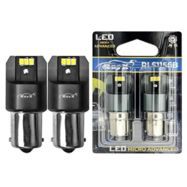 Imagem de Lâmpada Led 1156 BA15S 1 Polo Micro Advanced RayX 12-24v Canbus Branco