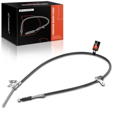 Imagem de A-Premium Conjunto de cabo de freio de estacionamento do lado do motorista traseiro compatível com Toyota Corolla 2004 2005 2006 2007