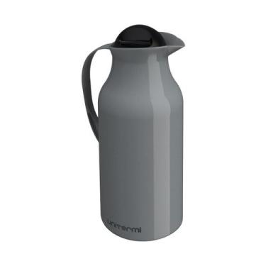 Imagem de Garrafa Térmica De Mesa Siena Cinza 1L Café Chá Chimarrão - Gici Home