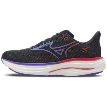 Imagem de Tênis de Corrida Mizuno Wave Rider 29 Feminino, Cinza, 38
