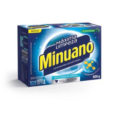 Imagem de Sabão em Pó Minuano Máxima Limpeza 800g