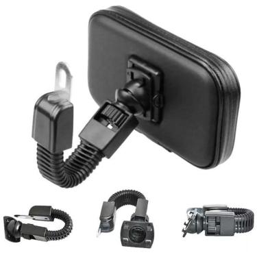 Imagem de Suporte para celular resistente a água para moto ou scooter