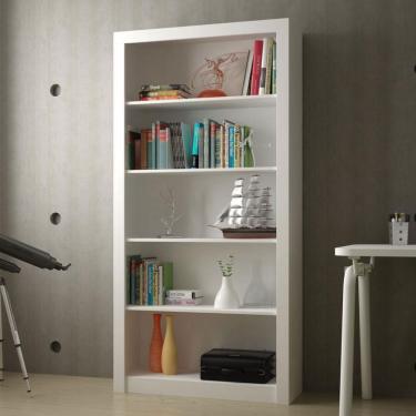 Imagem de Estante Livreiro Chertan Branca