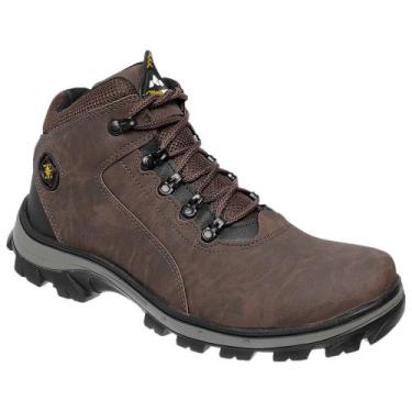 Imagem de Bota Adventure Masculina Chocolate Tênis Trilha - WEST LINE, 40, Marro
