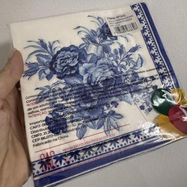 Imagem de Guardanapo de Papel Folha Dupla Camada Portuguesa / Azulejo Português 