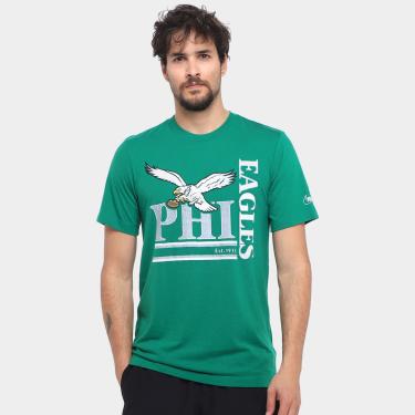 Imagem de Camiseta Nike NFL Philadelphia Eagles Triblend Logo Masculina-Masculino
