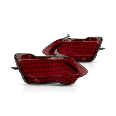 Imagem de Toyota Rav4 2013-2015 Par de unidade de lâmpada refletora traseira lado do motorista e do passageiro