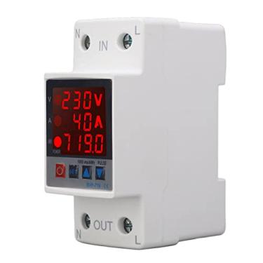 Imagem de Protetor de Tensão Inteligente Redefinição Ajustável para o Material Retardador de Chamas PC Office Home Office (40A)