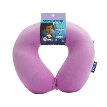 Imagem de Almofada de Pescoço Sonos Infantil Para Viagem e Descanso (Lilás)