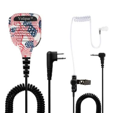 Imagem de Microfone de alto-falante de ombro Microfone portátil para rádios Moto