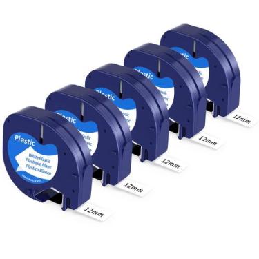 Imagem de Recargas do Label Maker MarkDomain 91331 Plástico branco 12 mm x 4 m