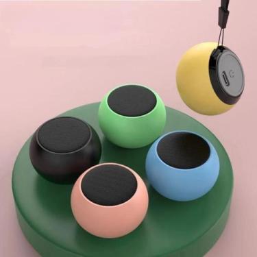 Imagem de Mini Caixa De Som Speaker Wireless 3w Fosco Ale-y3 - Kapbom, Amarelo