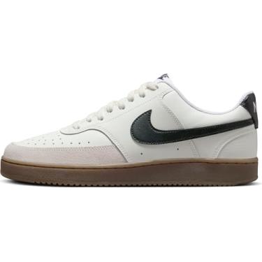 Imagem de Nike Tênis masculino Court Vision Lo, Sail Black Lt Orewood Marrom Branco, 39