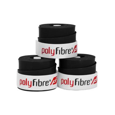Imagem de Overgrip Polyfibre Feel It 0.5mm - Pack Com 03 Unidades Preto