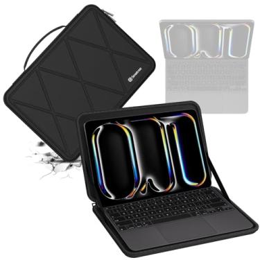 Imagem de Smatree Capa protetora rígida de EVA compatível com Apple iPad Air M3 2025/M2 2024 de 13 polegadas, compatível com iPad Pro M4 2024 de 13 polegadas, compatível com iPad com teclado Magic e Apple