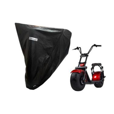 Imagem de Capa Cobrir Moto Scooter Elétrica Forrada - Kahawai Capas Impermeáveis