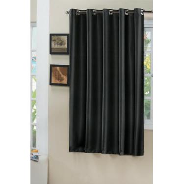 Imagem de cortina pequena de PVC cortina blecaute 1,40x1,80m cortina corta luz b