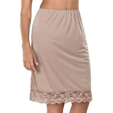 Imagem de Saia Anágua Chantal DeMillus 11502, Bege rosado, PE