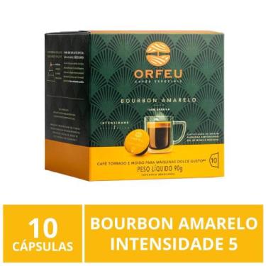 Imagem de Cápsulas Café Orfeu Para Dolce Gusto, Bourbon Amarelo