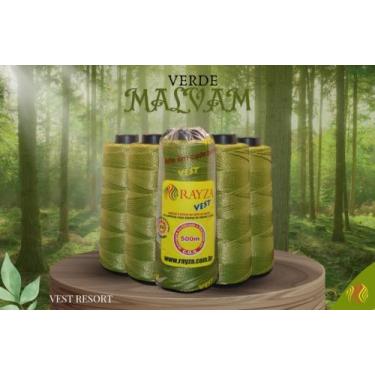 Imagem de Linha Rayza Vest Resort Grossa 013-Verde Malvam Tex 288 - Rayza Tapete