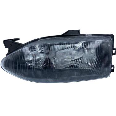 Imagem de Farol Palio Siena Strada G1 Mascara Negra 96 á 2000 Acrilico Foco Duplo Esquerdo/Motorista