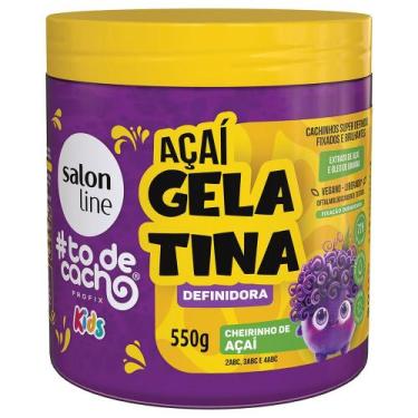 Imagem de Gelatina Capilar Definidora Salon Line Kids To de Cacho Açai 550g