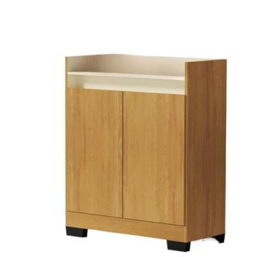 Imagem de Aparador Móveis para Cozinha e Café Buffet Armario Multiuso Cozinha Real Cantinho do Café Sala Balcão Multiuso(Mel/Perola)