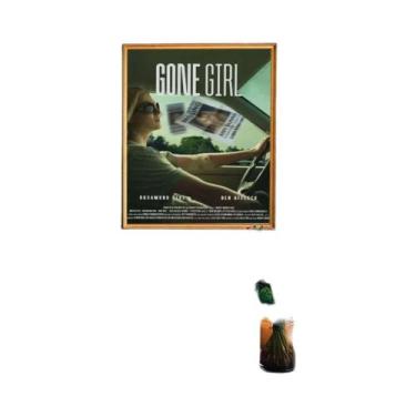 Imagem de Pôster Do Filme Gone Girl 2014 Adesivo Vintage Para Decoração De Quart