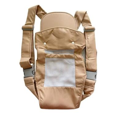 Imagem de Canguru Carregador de Ergonômico 0-20Kg 4 maneiras de usar Itens essenciais para o sair (caqui)